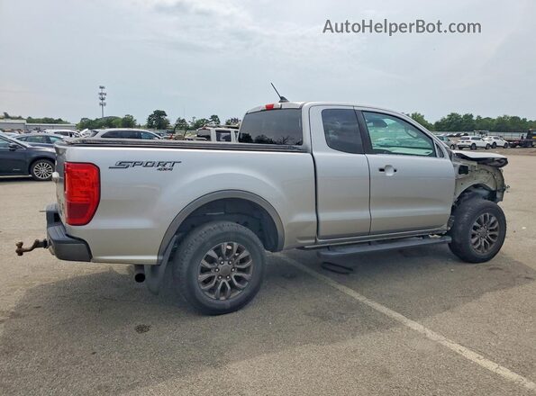 1FTER1FHXLLA83633 2020 FORD RANGER Silver Tył prawy