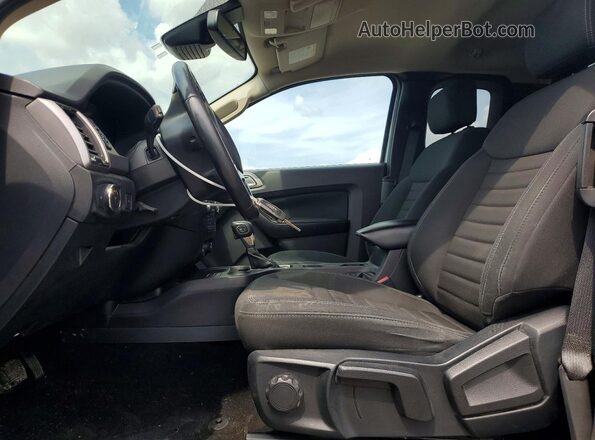 1FTER1FHXLLA83633 2020 FORD RANGER Silver Widok wnętrza z przodu