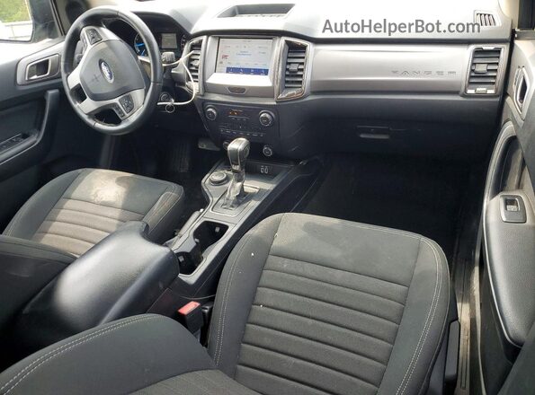 1FTER1FHXLLA83633 2020 FORD RANGER Silver Widok deski rozdzielczej
