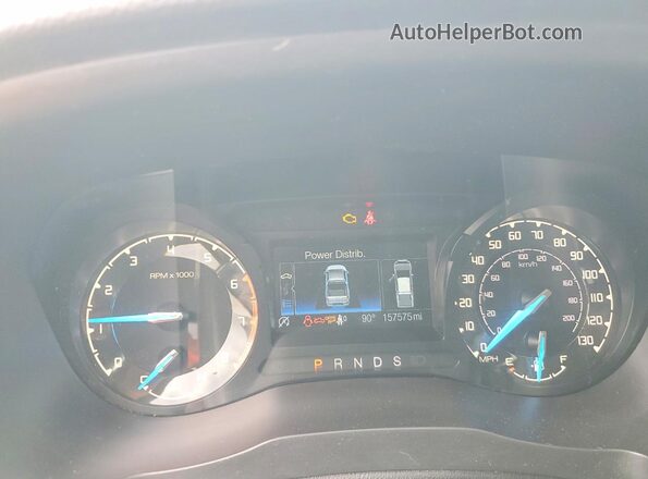1FTER1FHXLLA83633 2020 FORD RANGER Silver Widok zestawu wskaźników