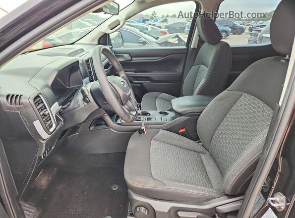 1FTER4BH0SLE06786 2025 FORD RANGER Black Widok wnętrza z przodu