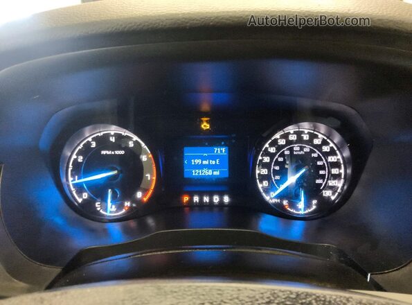 1FTER4EH0NLD06574 2022 FORD RANGER White Вид щитка приладів