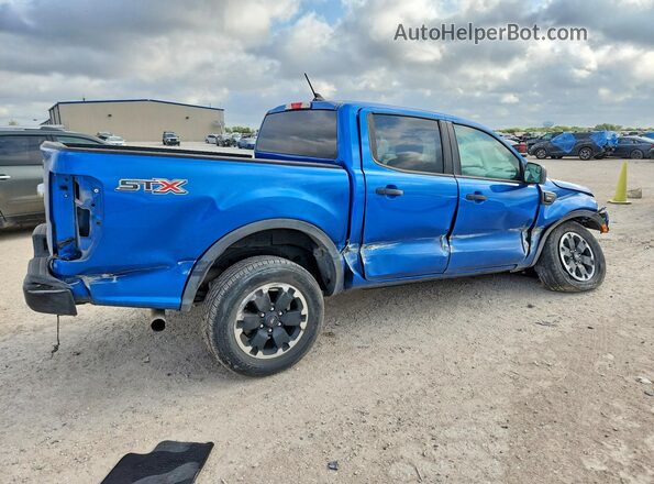 1FTER4EH3MLE02701 2021 FORD RANGER Синий Задняя правая четверть