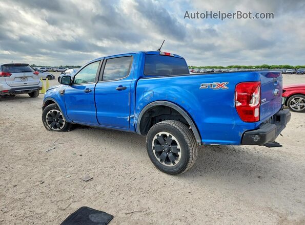 1FTER4EH3MLE02701 2021 FORD RANGER Синий Задняя левая четверть