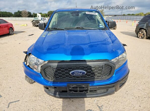 1FTER4EH3MLE02701 2021 FORD RANGER Синий Вид спереди