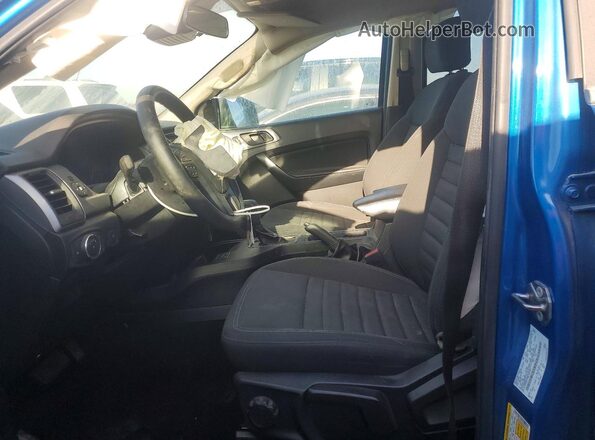 1FTER4EH3MLE02701 2021 FORD RANGER Синий Вид салона спереди