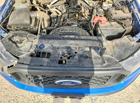 1FTER4EH3MLE02701 2021 FORD RANGER Синий Вид задней части салона