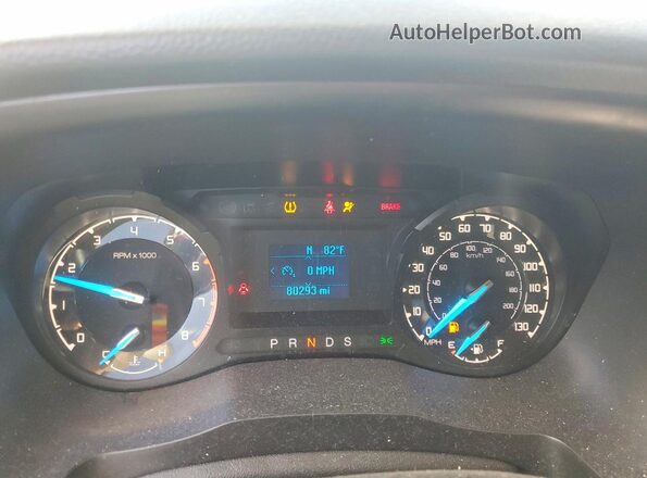 1FTER4EH3MLE02701 2021 FORD RANGER Синий Вид щитка приборов