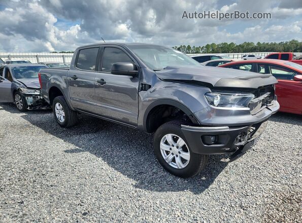 1FTER4EH6MLD01264 2021 FORD RANGER Gray Առջևի աջ