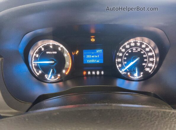 1FTER4EH7NLD06636 2022 FORD RANGER White Вид щитка приладів