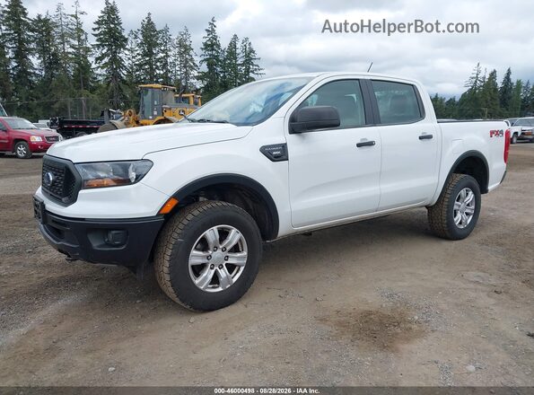 1FTER4FH0KLA77131 2019 FORD RANGER Белый Передняя левая четверть
