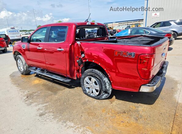 1FTER4FH0MLD14784 2021 FORD RANGER Red Trasero izquierdo