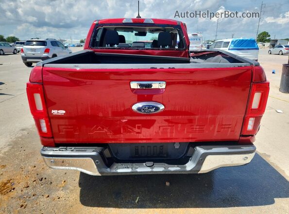 1FTER4FH0MLD14784 2021 FORD RANGER Red Vista trasera