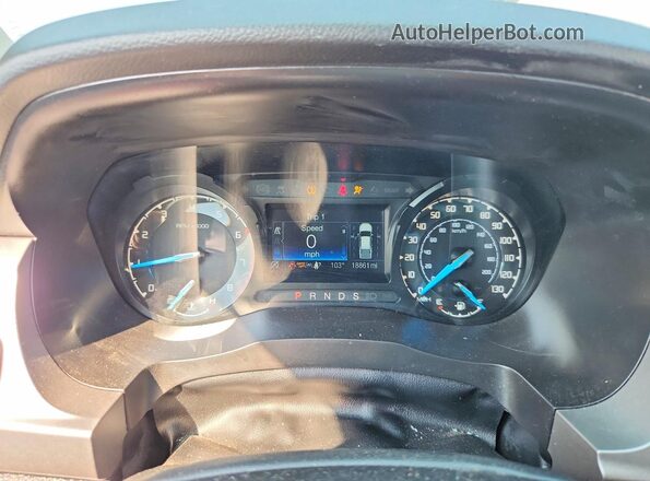 1FTER4FH0MLD14784 2021 FORD RANGER Red Vista del cuadro de instrumentos
