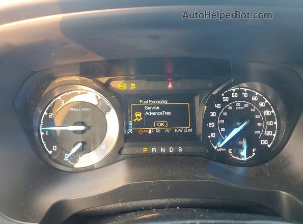 1FTER4FH2KLA82007 2019 FORD RANGER Gray Vista del cuadro de instrumentos