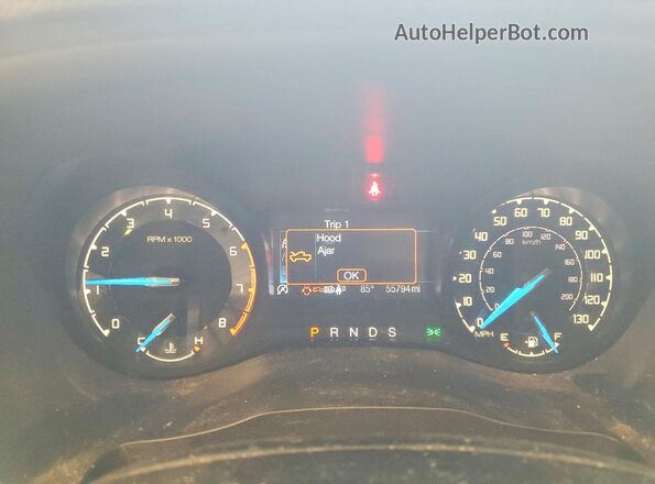 1FTER4FH3KLA99849 2019 FORD RANGER Оранжевый Вид щитка приборов