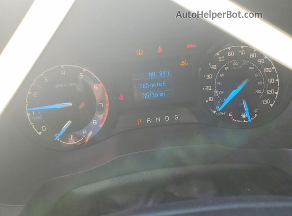 1FTER4FH6LLA89138 2020 FORD RANGER Серебряный Вид щитка приборов