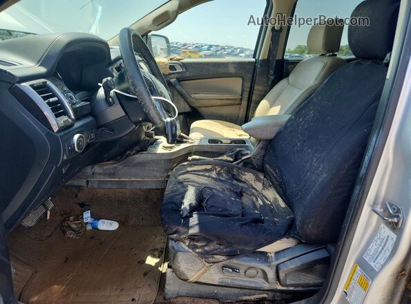 1FTER4FH7KLA88532 2019 FORD RANGER Silver Vista interior delantera