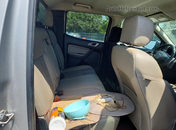 1FTER4FH7KLA88532 2019 FORD RANGER Silver Vista de los asientos traseros