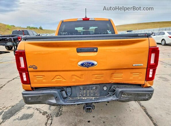 1FTER4FH8LLA33749 2020 FORD RANGER Orange Вид ззаду