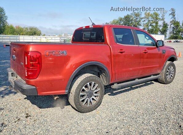 1FTER4FH9KLA05814 2019 FORD RANGER Красный Задняя правая четверть