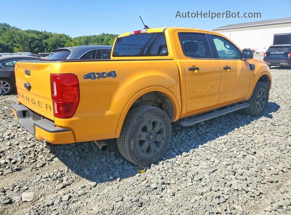 1FTER4FH9MLD94182 2021 FORD RANGER Yellow Trasero derecho