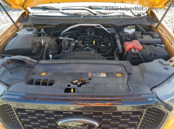 1FTER4FH9MLD94182 2021 FORD RANGER Yellow Vista interior trasera