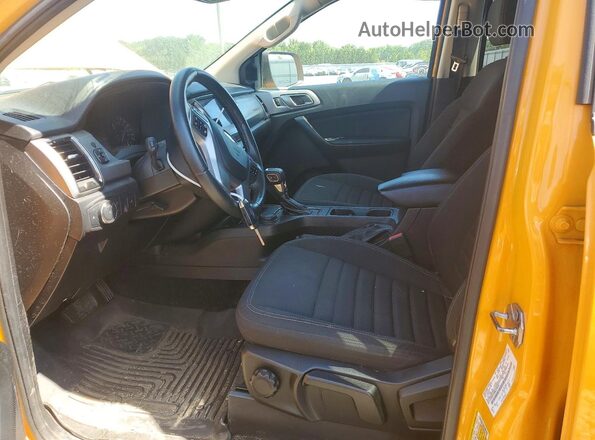 1FTER4FH9MLD94182 2021 FORD RANGER Yellow Vista interior delantera