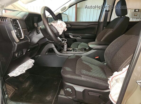 1FTER4HH1SLE63618 2025 FORD RANGER Gray Widok wnętrza z przodu