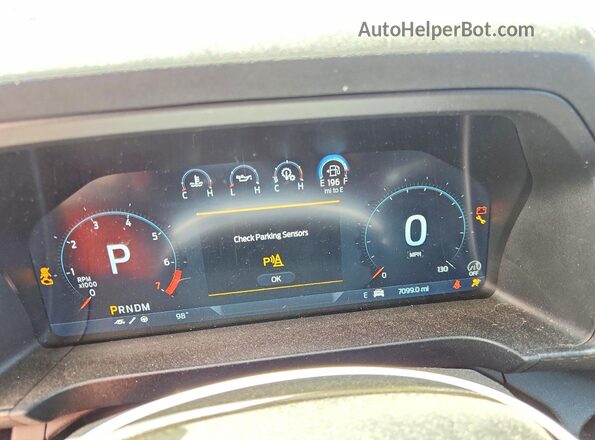1FTER4LR7SLE43227 2025 FORD RANGER Tan Vista del cuadro de instrumentos