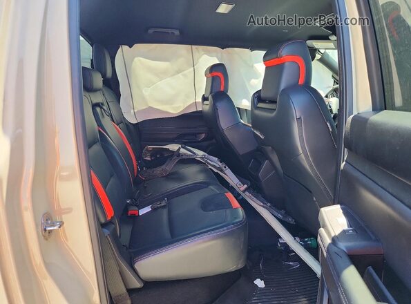 1FTER4LR7SLE43227 2025 FORD RANGER Tan Vista de los asientos traseros