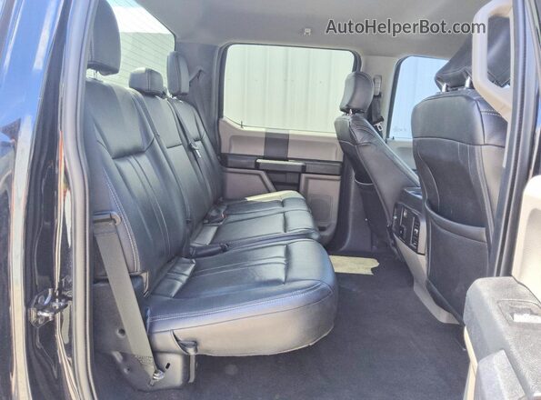 1FTEW1C46LFC53690 2020 FORD F150 Black Հետևի նստատեղերի տեսք