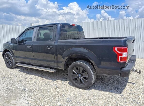 1FTEW1C46LFC53690 2020 FORD F150 Black Հետևի ձախ