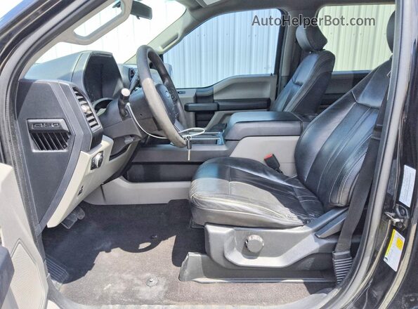 1FTEW1C46LFC53690 2020 FORD F150 Black Սալոնի դիմացի տեսք