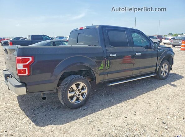 1FTEW1C47KKC47743 2019 FORD F150 Black Trasero derecho