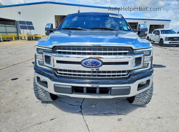 1FTEW1C48KKD69785 2019 FORD F150 Black Вид спереду