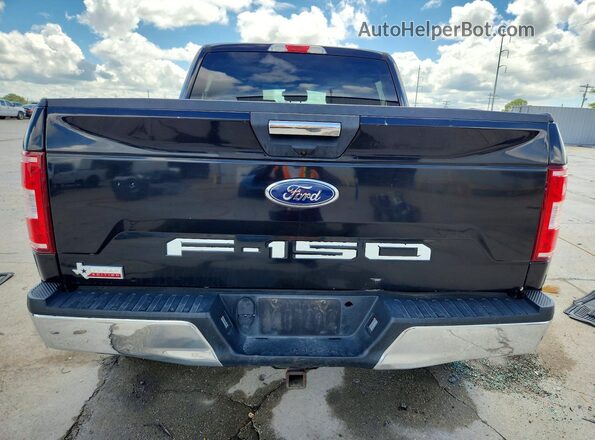 1FTEW1C48KKD69785 2019 FORD F150 Black Вид ззаду