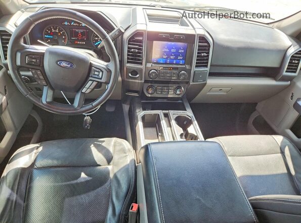 1FTEW1C48KKD69785 2019 FORD F150 Black Вид панелі приладів