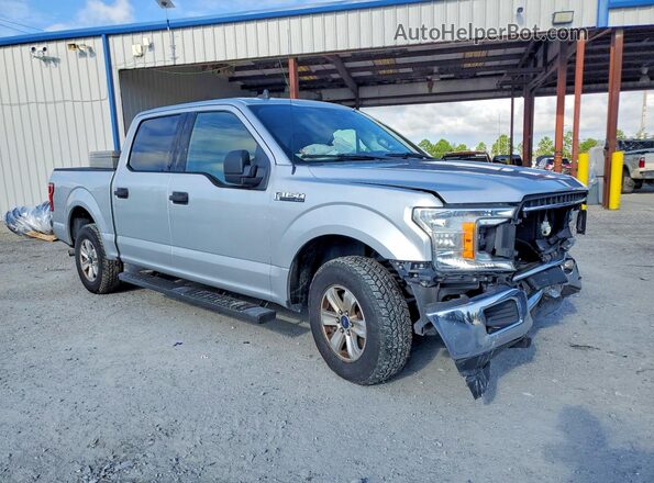 1FTEW1C49KFC10198 2019 FORD F150 Серебряный Передняя правая четверть