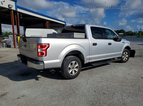 1FTEW1C49KFC10198 2019 FORD F150 Серебряный Задняя правая четверть