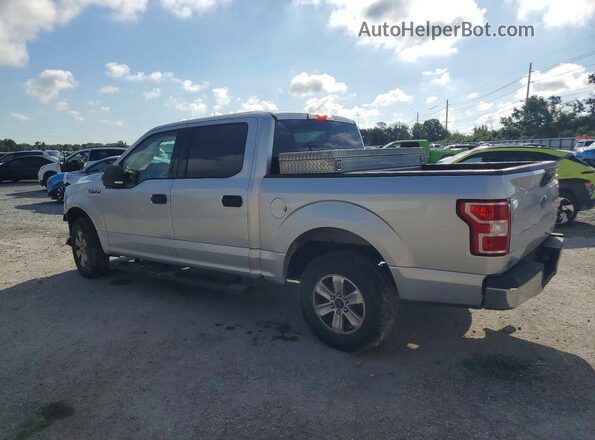 1FTEW1C49KFC10198 2019 FORD F150 Серебряный Задняя левая четверть
