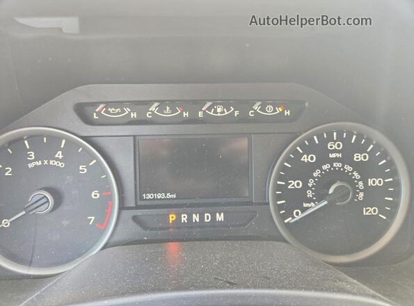 1FTEW1C49KFC10198 2019 FORD F150 Серебряный Вид щитка приборов