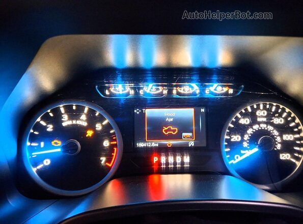 1FTEW1C49LKE08319 2020 FORD F150 Gray ხელსაწყოთა პანელის ხედი