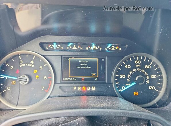 1FTEW1C4XLFA77274 2020 FORD F150 Brown ხელსაწყოთა პანელის ხედი