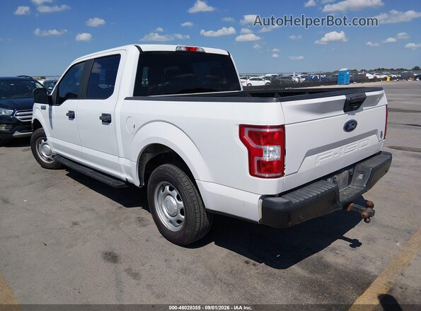 1FTEW1C52JFC00586 2018 FORD F150 White Rear left