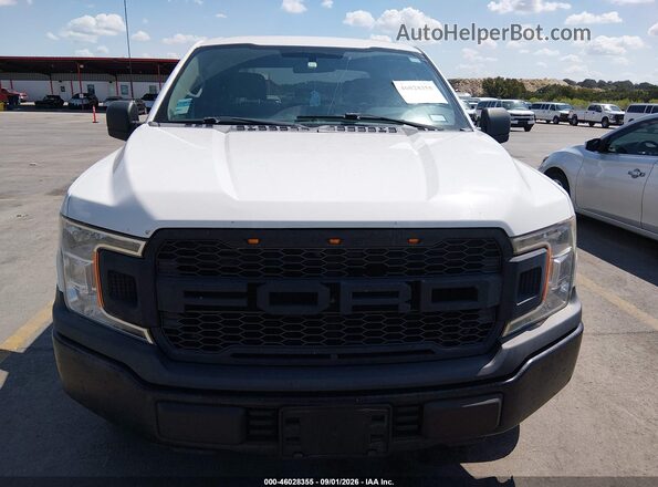 1FTEW1C52JFC00586 2018 FORD F150 White Front view