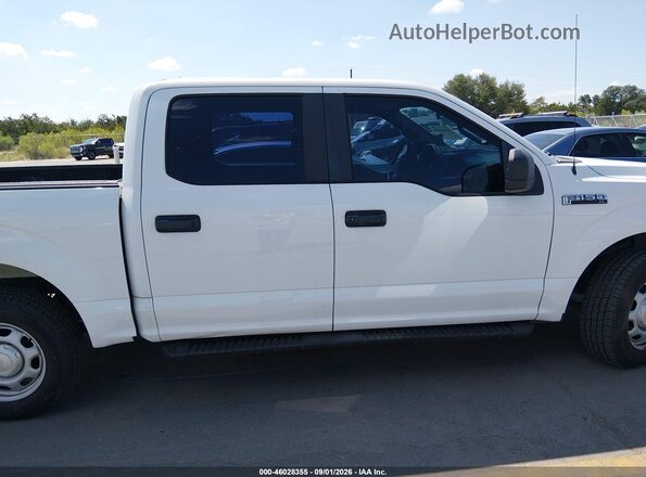 1FTEW1C52JFC00586 2018 FORD F150 White Rear interior view
