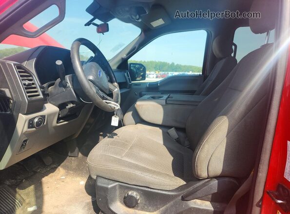 1FTEW1C53KFA66205 2019 FORD F150 Red წინა სალონის ხედი