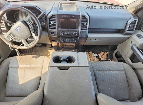 1FTEW1C53KFA66205 2019 FORD F150 Red წინა პანელის ხედი
