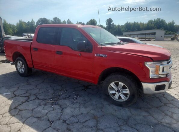 1FTEW1C53KFA66205 2019 FORD F150 Red წინა მარჯვენა
